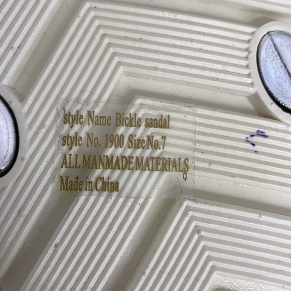 Electric Karma Silver Bickle Slip On Sz 7 NWT - Picture 6 of 10